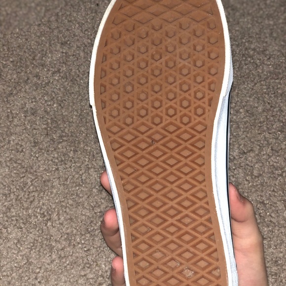 Black and pink/white checkerboard old skool Vans - Picture 5 of 7